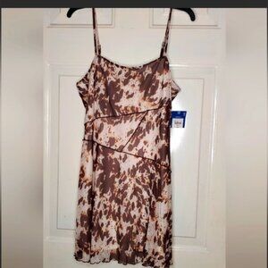 Arizona Jean Co cow print spaghetti strap dress. New with tags